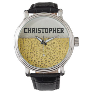 Montre Le verre de bière personnalisent
