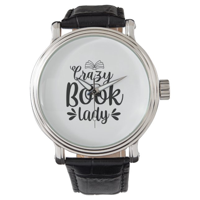Montre Lectrice de livres d'art dingue (devant)