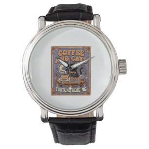 Montre Lecture de la fortune du café et des chats Chats F