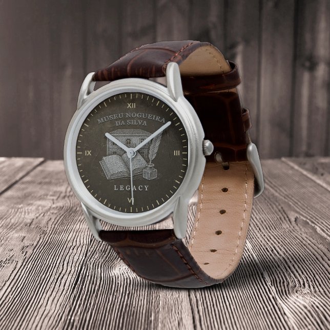 Montre Legacy da Silva Sangle en cuir Brown classique pou (Créateur téléchargé)