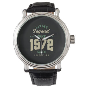 Montre Légendes Depuis 1972 Cadeau Anniversaire