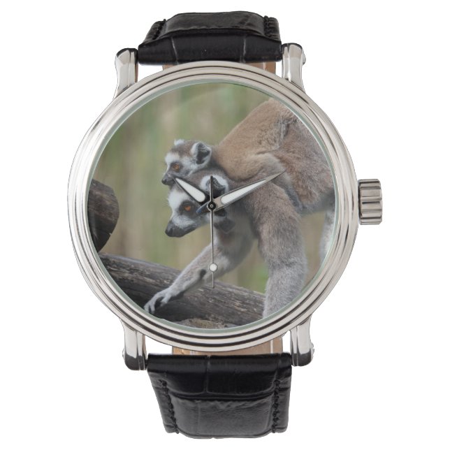 Montre Lémurienne Et Bébé (devant)