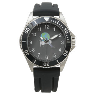 Montre L'engin spatial Soyouz dans l'espace