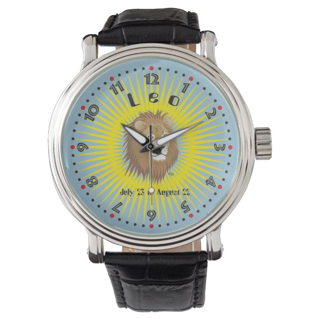 Montre Leo July 23 à août 22 Watchs (devant)