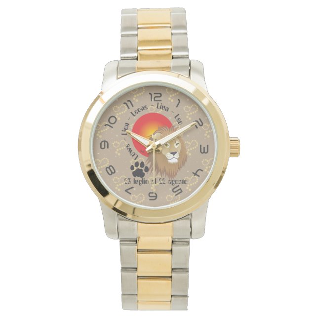 Montre Leone 23 luglio al 22 agosto Orologio (devant)