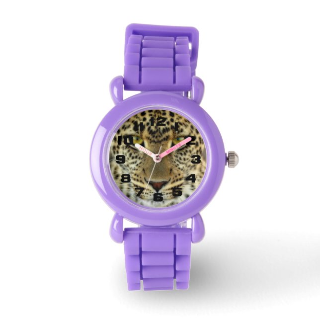 Montre Léopard féroce (Recto)