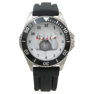Montre Les amateurs de Cool Bowling ajoutent le nom Watch