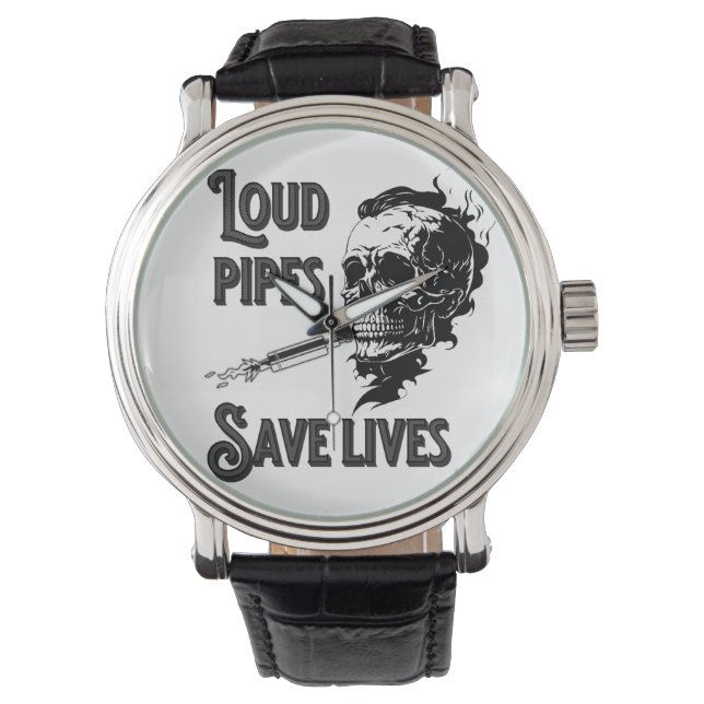 Montre Les canalisations fortes sauvent des vies (devant)