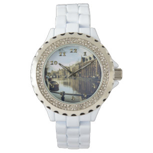 Montre Les canaux d'Amsterdam urbaine