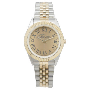 Montre Les chiffres romains des femmes avec la citation