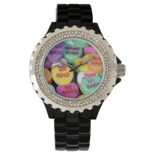 Montre Les coeurs de bonbons de Valentine