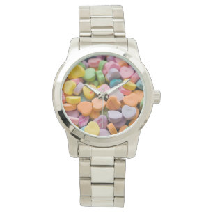 MONTRE LES COEURS DE LA BOUGIE DE VALENTINE