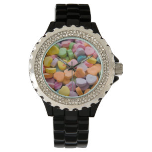 MONTRE LES COEURS DE LA BOUGIE DE VALENTINE