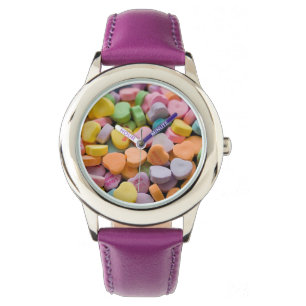 MONTRE LES COEURS DE LA BOUGIE DE VALENTINE
