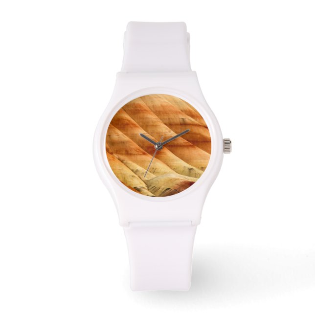 Montre Les collines peintes dans les lits de fossiles de  (Recto)
