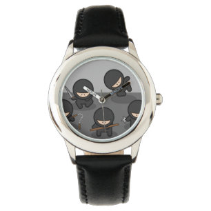 Montre Les enfants regardent les petits ninjas