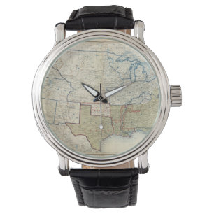 Montre Les Etats-Unis en juin 1861