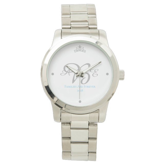 Montre Les familles sont pour toujours Custom Women's Bra (devant)