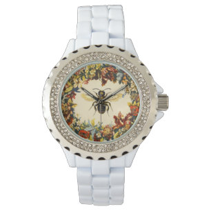 MONTRE LES FLEURS DU PRINTEMPS MIEL BEE / BEEKEEPER