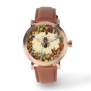 MONTRE LES FLEURS DU PRINTEMPS MIEL BEE / BEEKEEPER