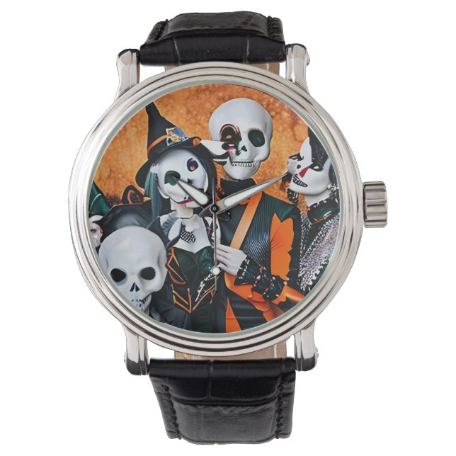 Montre Les irréductibles d'Halloween (devant)