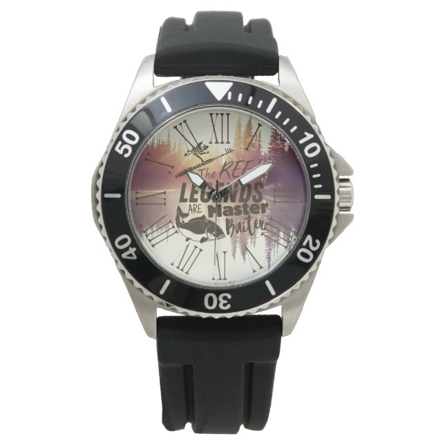 Montre Les légendes REEL | Poisson carpe (devant)