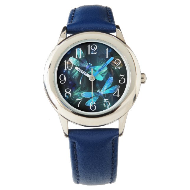 Montre Les libellules du lac (devant)