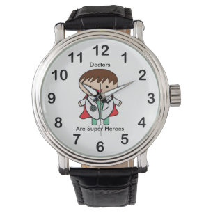 Montre Les médecins sont de super héros Kawaii