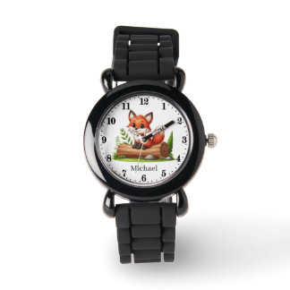 Montre Les mignons garçons amateurs de renards ajouter le