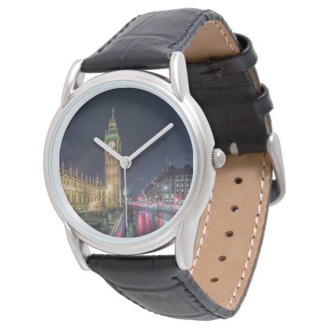 Montre Les monuments | Big Ben la nuit (Incliné)