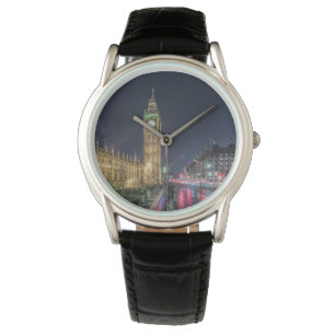 Montre Les monuments   Big Ben la nuit