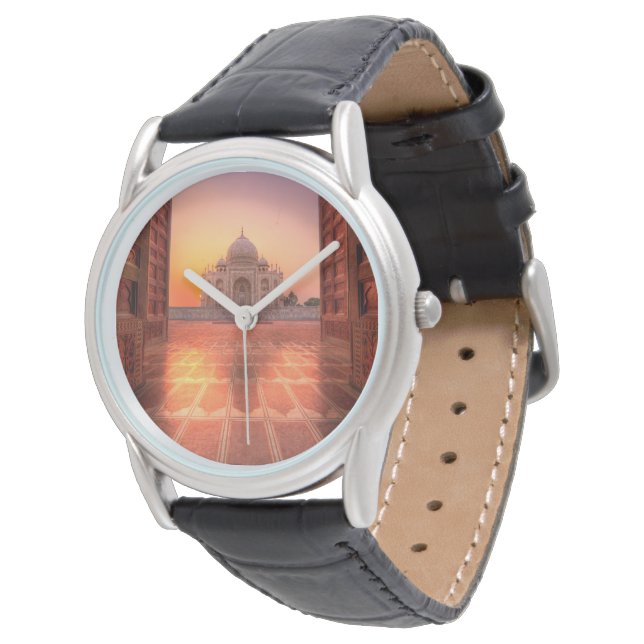 Montre Les monuments | Taj Mahal, Inde au coucher du sole (Incliné)