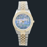 Montre Les nénuphars de Monet<br><div class="desc">S'il vous plaît visitez mon magasin pour un design plus intéressant et plus de choix de couleurs. => zazzle.com/iwheels*</div>