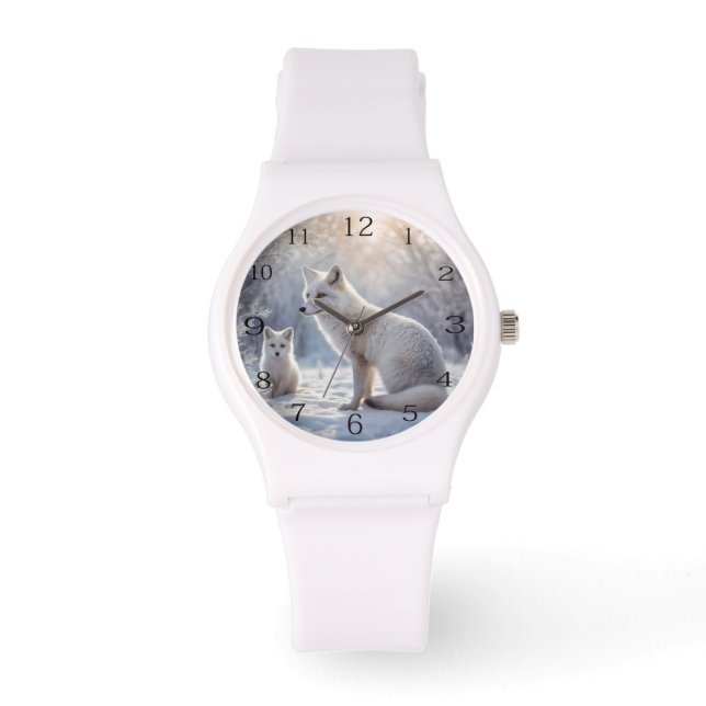 Montre "Les obligations décongelées : le renard arctique  (Recto)