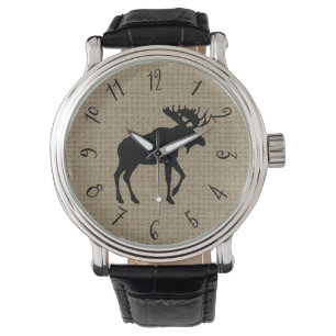 Montre Les orignaux observent par Leslie Harlow