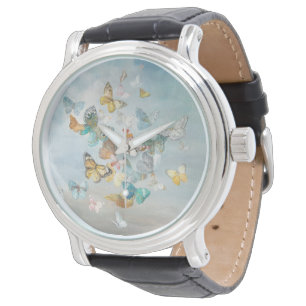 Montre Les papillons dans les nuages