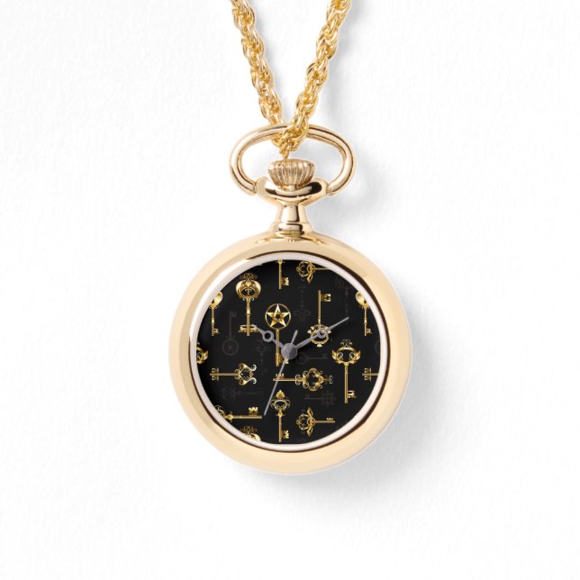 Montre Les Patters de Seamless avec Golden Keys (Recto)