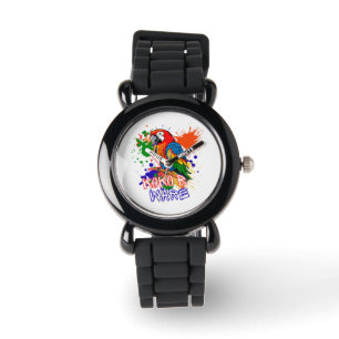 Montre Les perroquets sont colorés