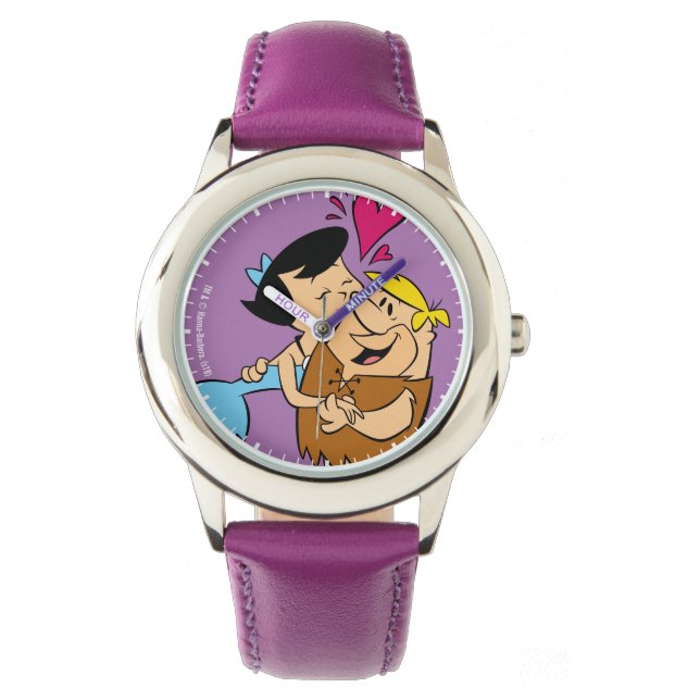Montre Les Pierrafeu | Betty Kissing Barney (devant)