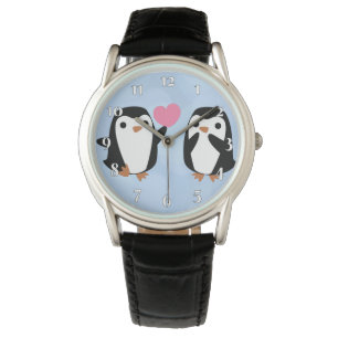 Montre Les pingouins amoureux