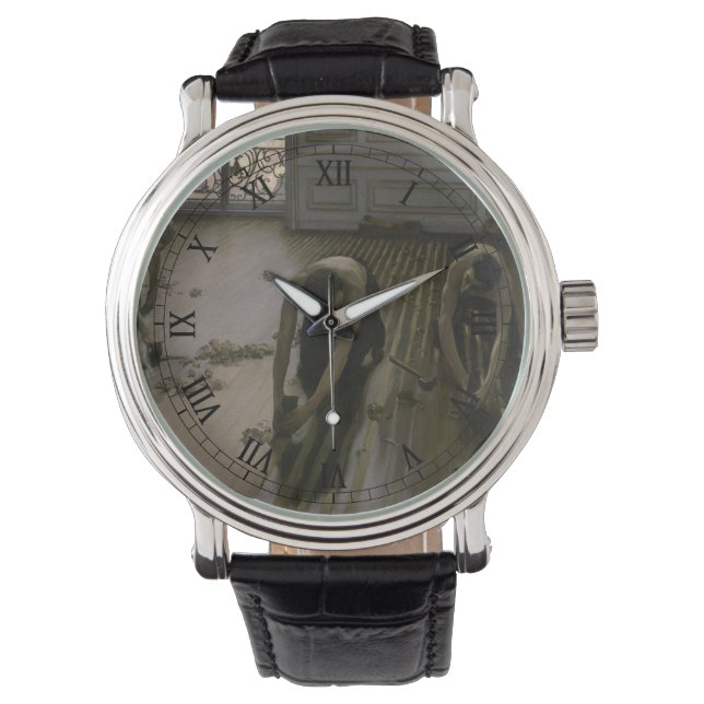 Montre Les Raboteurs de parquet de Gustave Caillebotte (devant)