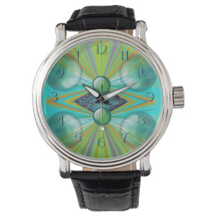 Montre Les RAIES sur des planètes observent vers