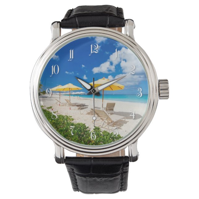 Montre Les salons sur la plage (devant)