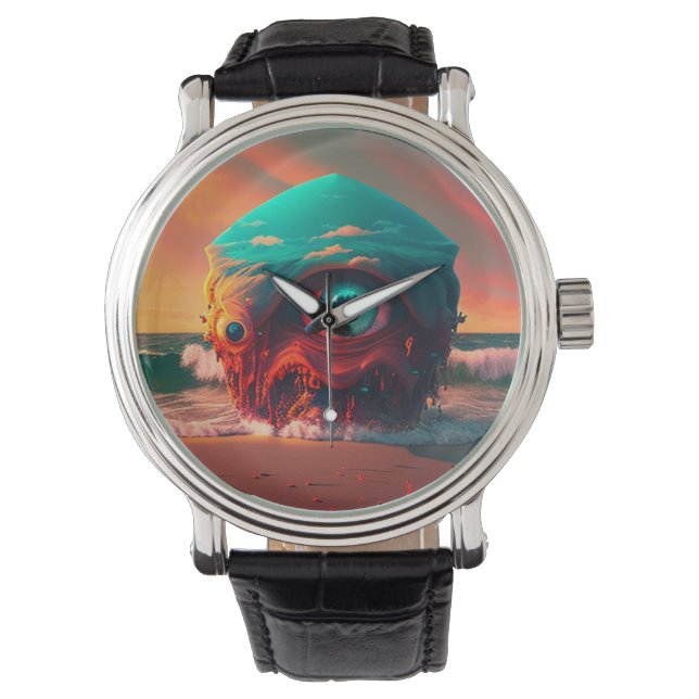 Montre Les yeux sanglants (devant)