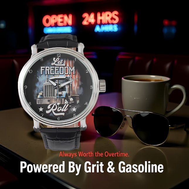 Montre Let Freedom Roll: Trucking America (Créateur téléchargé)