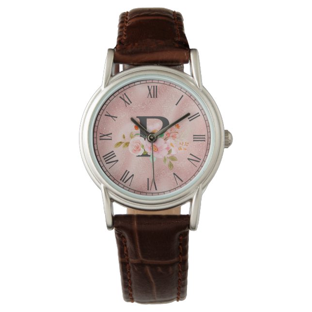 Montre Lettre P (devant)