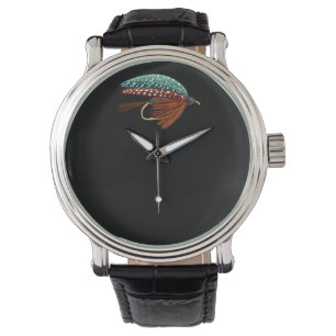 Montre Leurre de pêche à la mouche de style pêcheur class