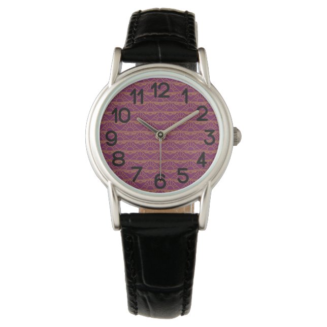 Montre Lever de soleil Art déco (devant)