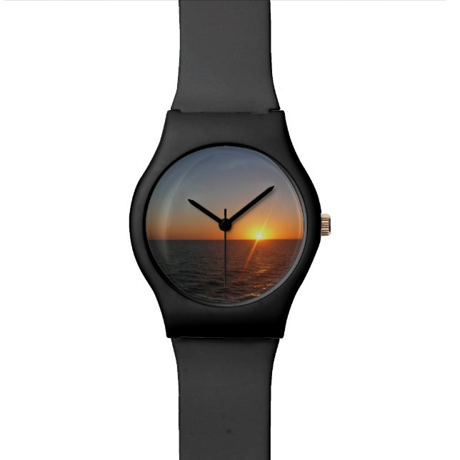 Montre Lever du soleil à Sea III Océan Horizon (Fermer)