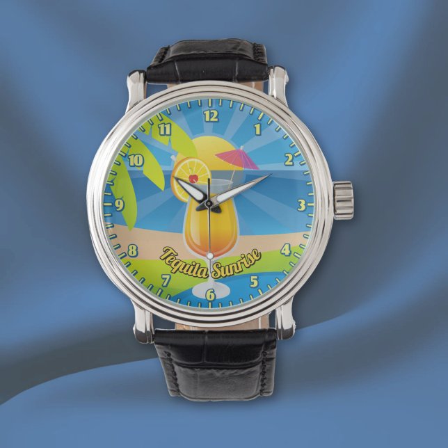 Montre Lever du soleil au tequila (Créateur téléchargé)